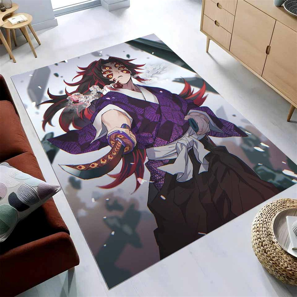 Demon Slayer Kokushibo 9 Teppich