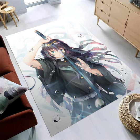 Demon Slayer Muichiro Tokito 4 Teppich