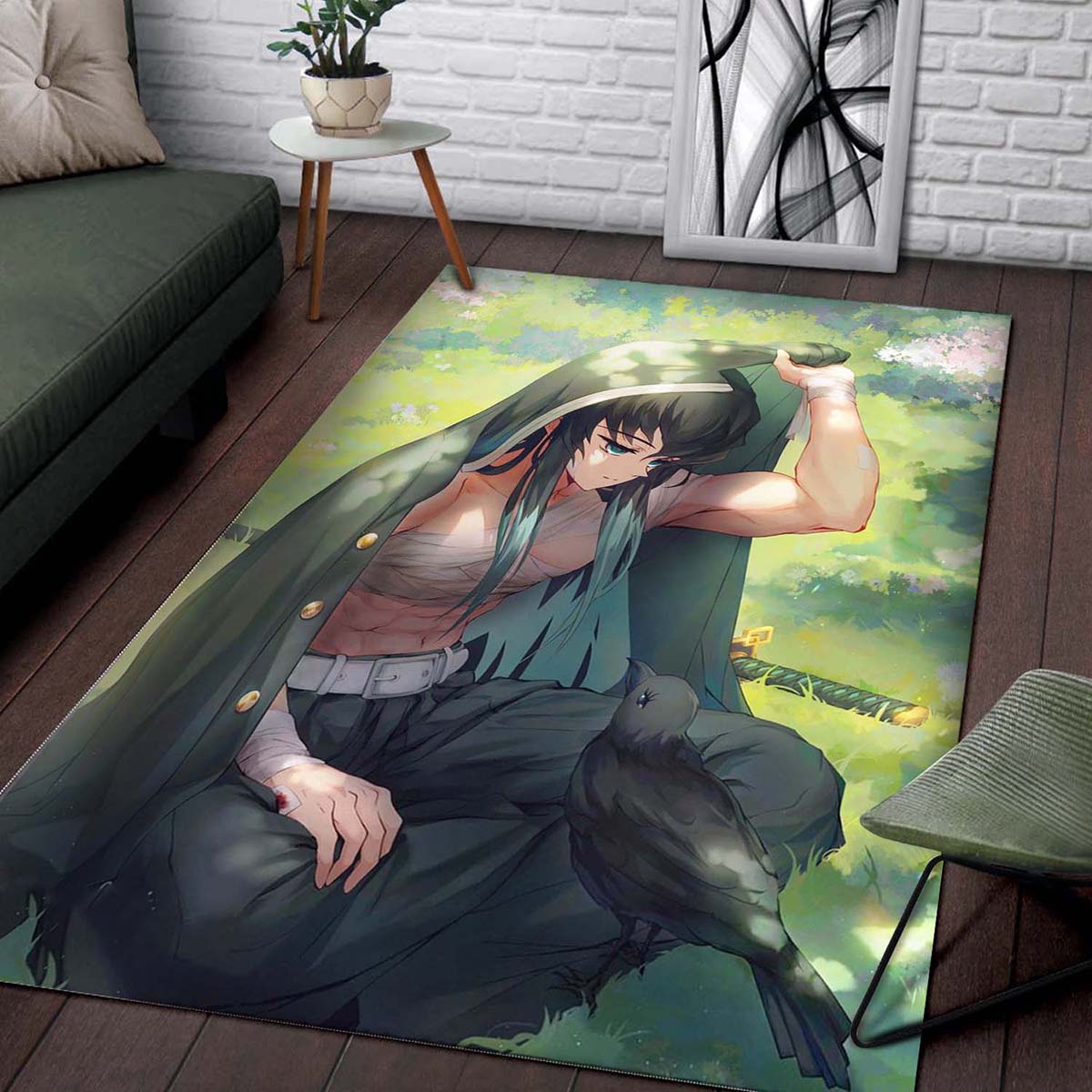 Demon Slayer Muichiro Tokito 9 Teppich 2