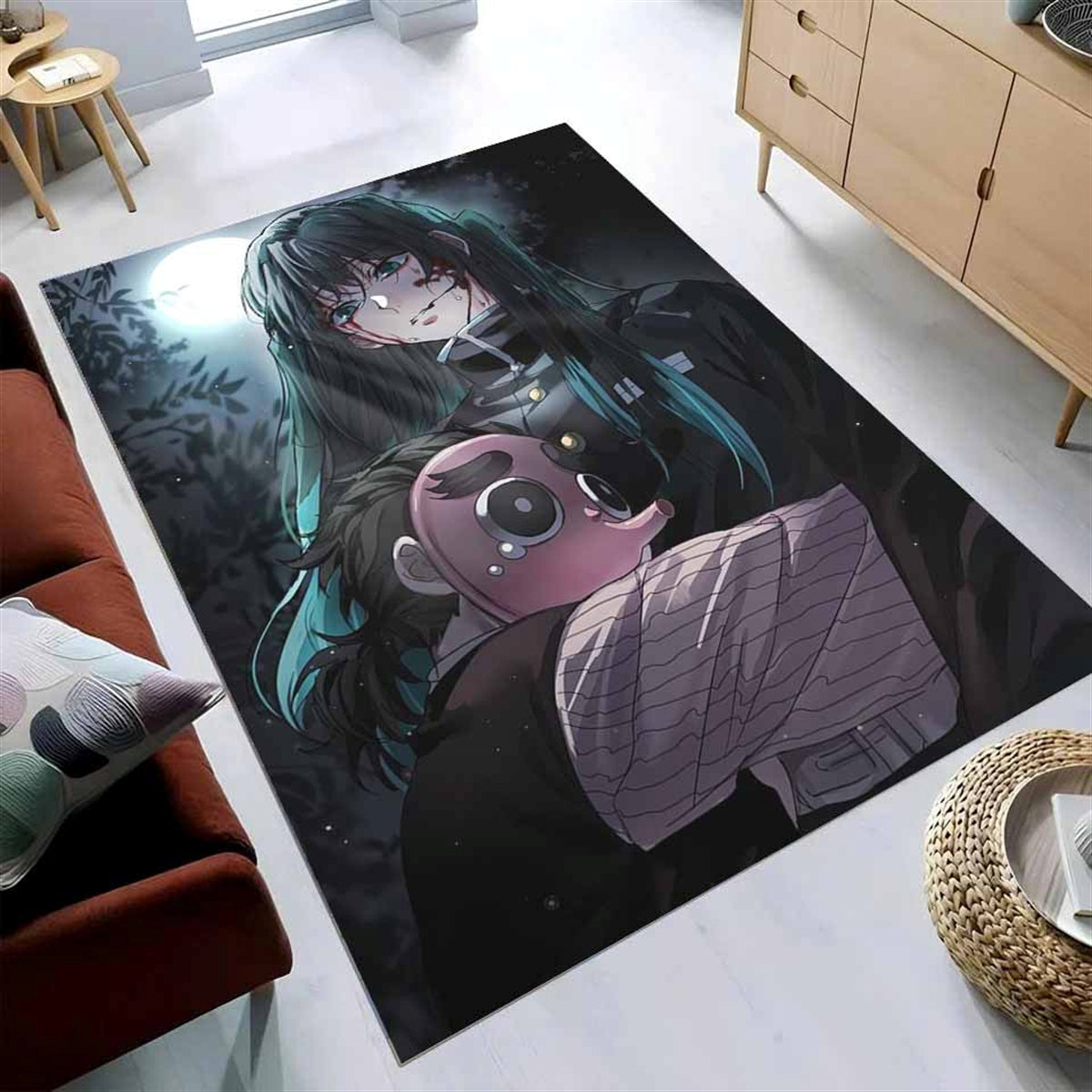 Demon Slayer Muichiro Tokito Teppich