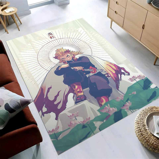 Demon Slayer Rengoku Teppich