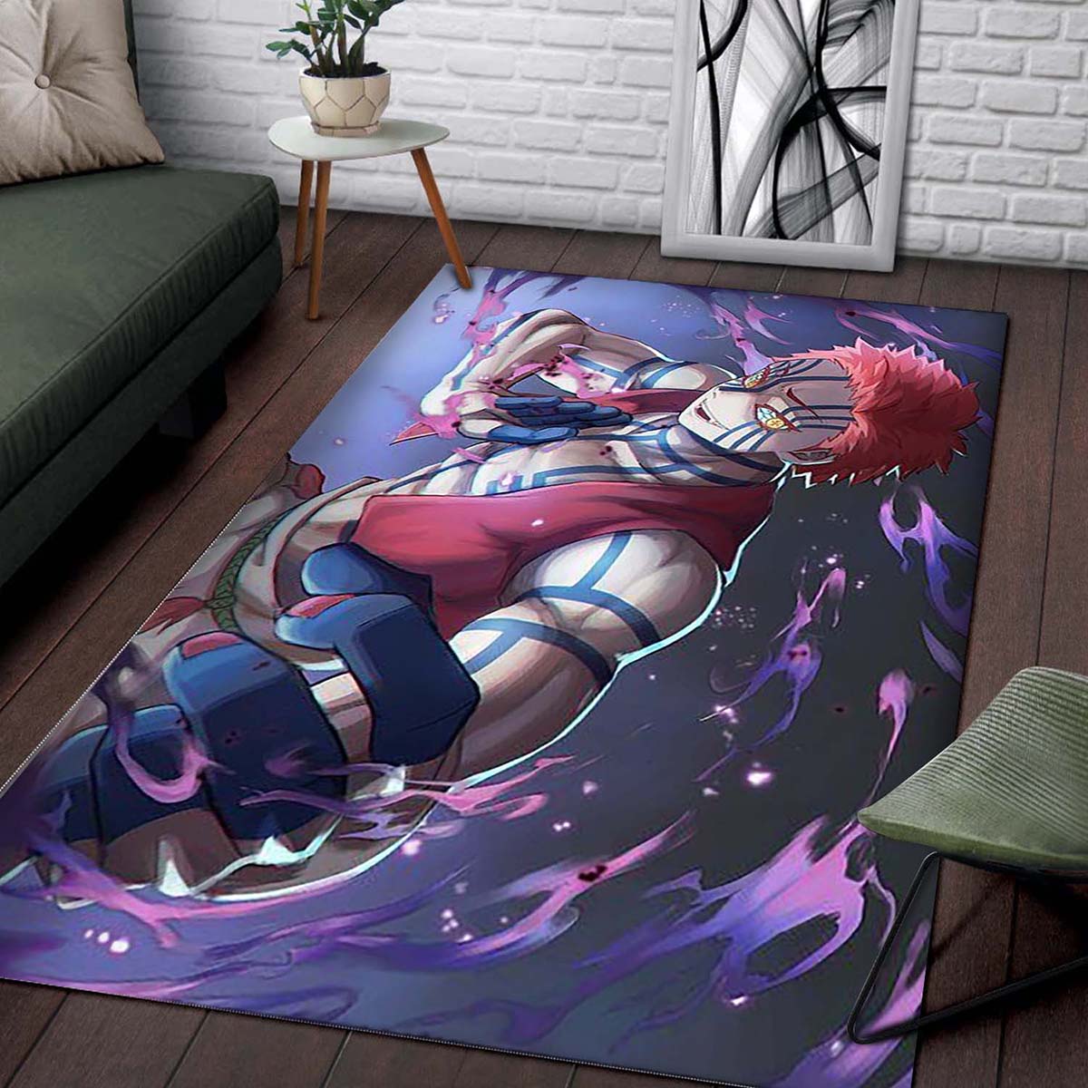 Demon Slayer Ships Pics - Akaza X Douma Teppich 2