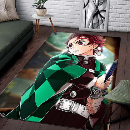 Demon Slayer Tanjiro Kamado 5 Teppich 2