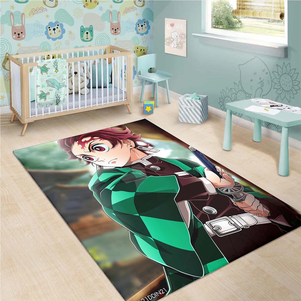 Demon Slayer Tanjiro Kamado 5 Teppich 3