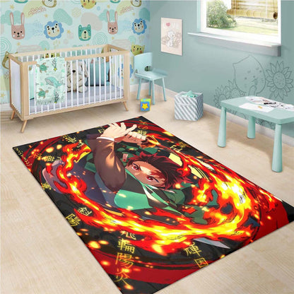 Demon Slayer Tanjiro Kamado 6 Teppich 3