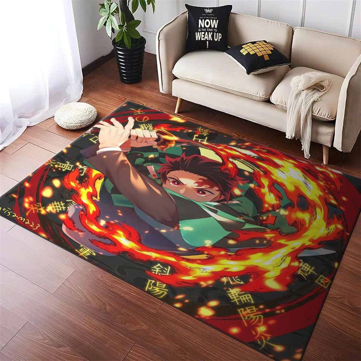 Demon Slayer Tanjiro Kamado 6 Teppich