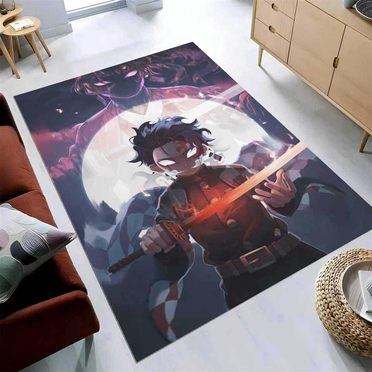 Demon Slayer Tanjiro Kamado 7 Teppich