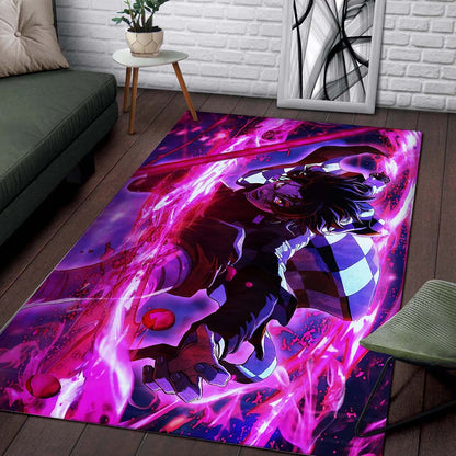 Demon Slayer Tanjiro Kamado 1 Teppich 2