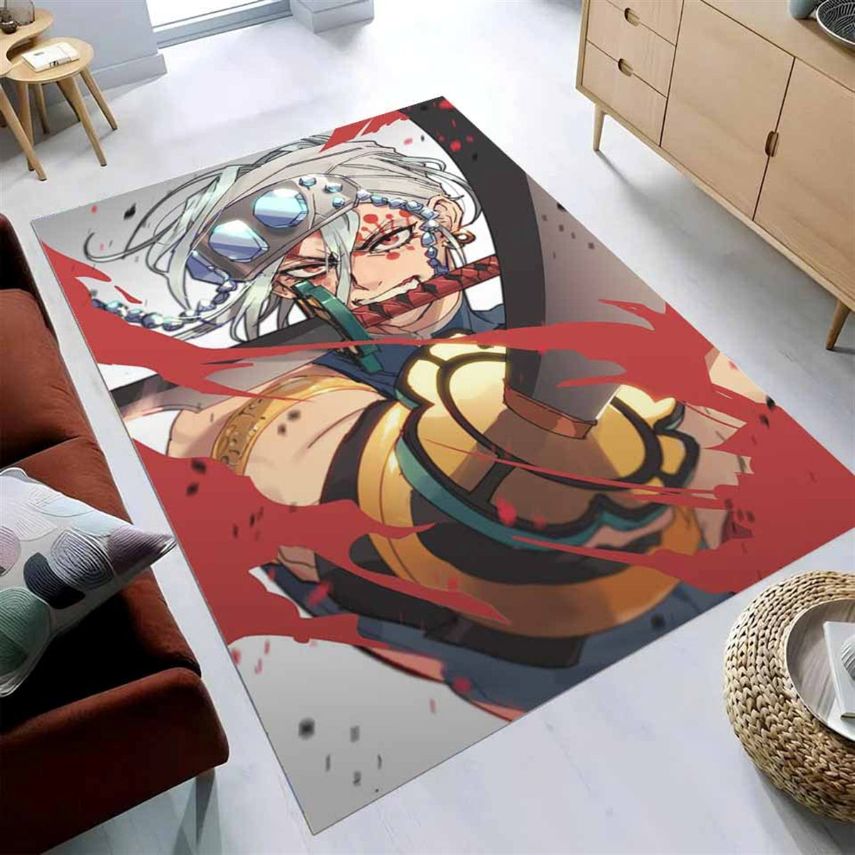 Demon Slayer Tengen Uzui Teppich