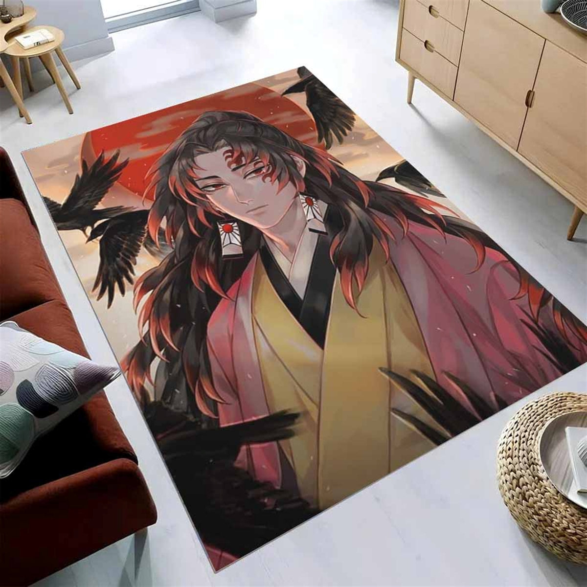 Demon Slayer Yoriichi Tsugikuni 9 Teppich
