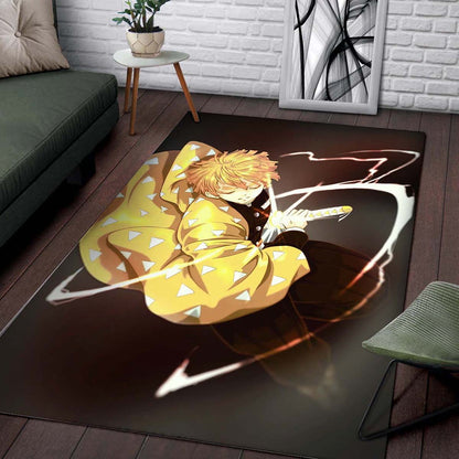 Demon Slayer Zenitsu Agatsuma 6 Teppich 2