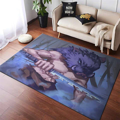 Demon Slayer Inosuke Teppich