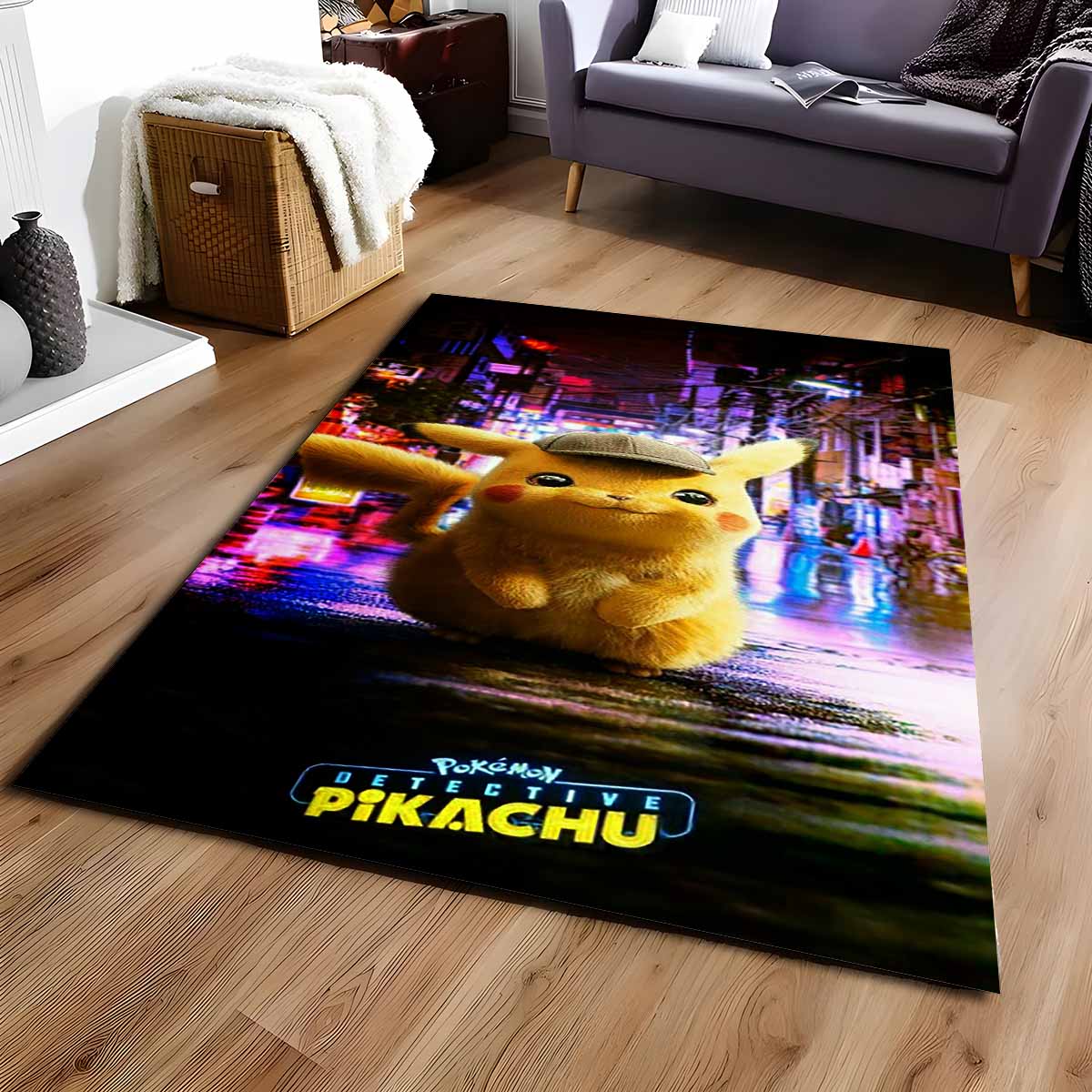 Detektiv Pikachu Teppich