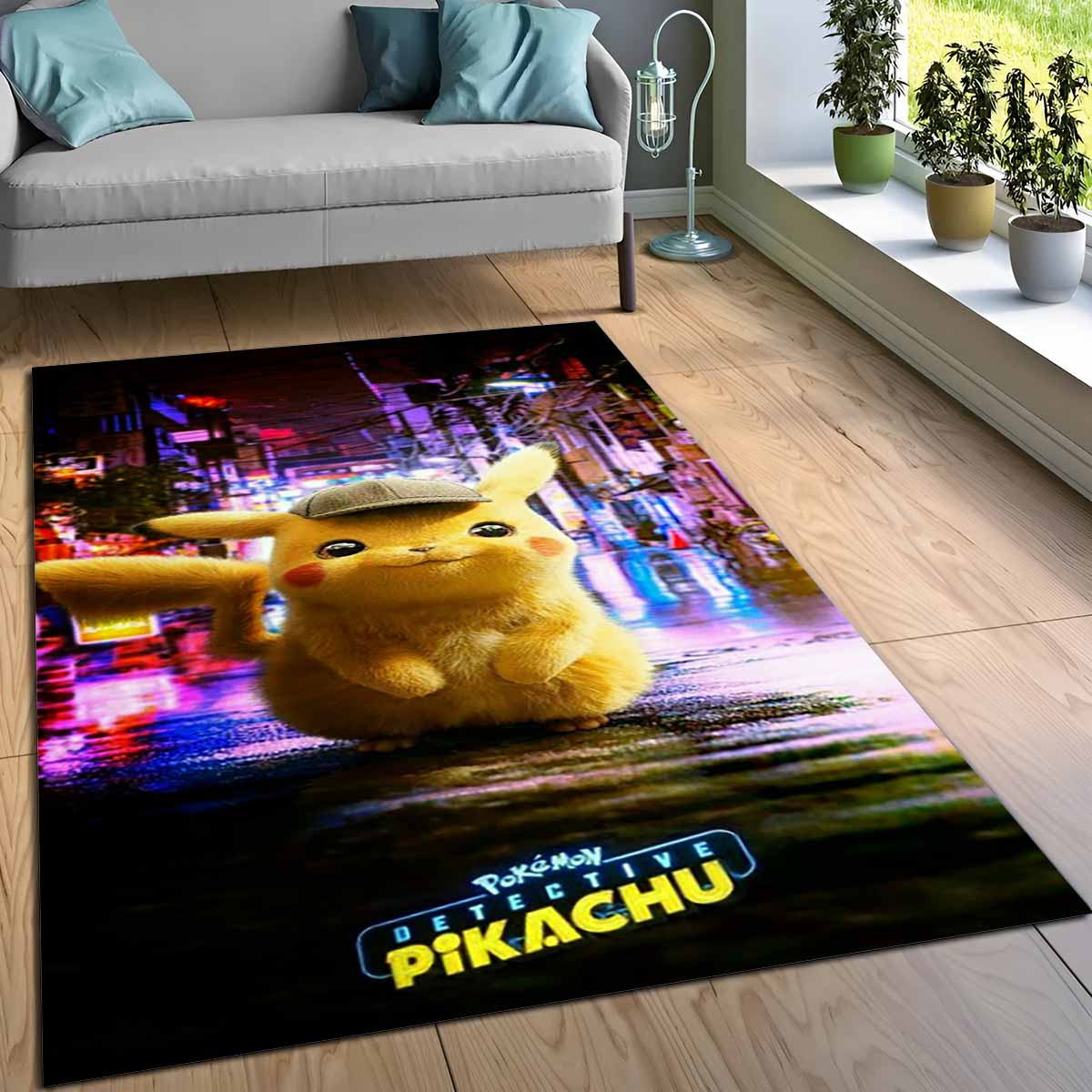 Detektiv Pikachu Teppich 3