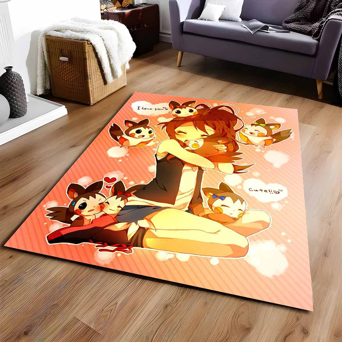 Detektiv Pokmon Filmfiguren Teppich