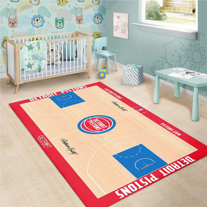 Detroit Pistons Basketballmannschaft Teppich 3