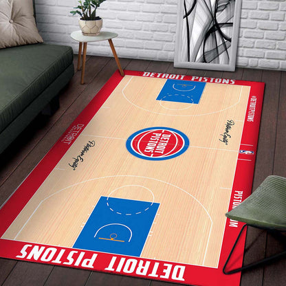 Detroit Pistons Basketballmannschaft Teppich 2
