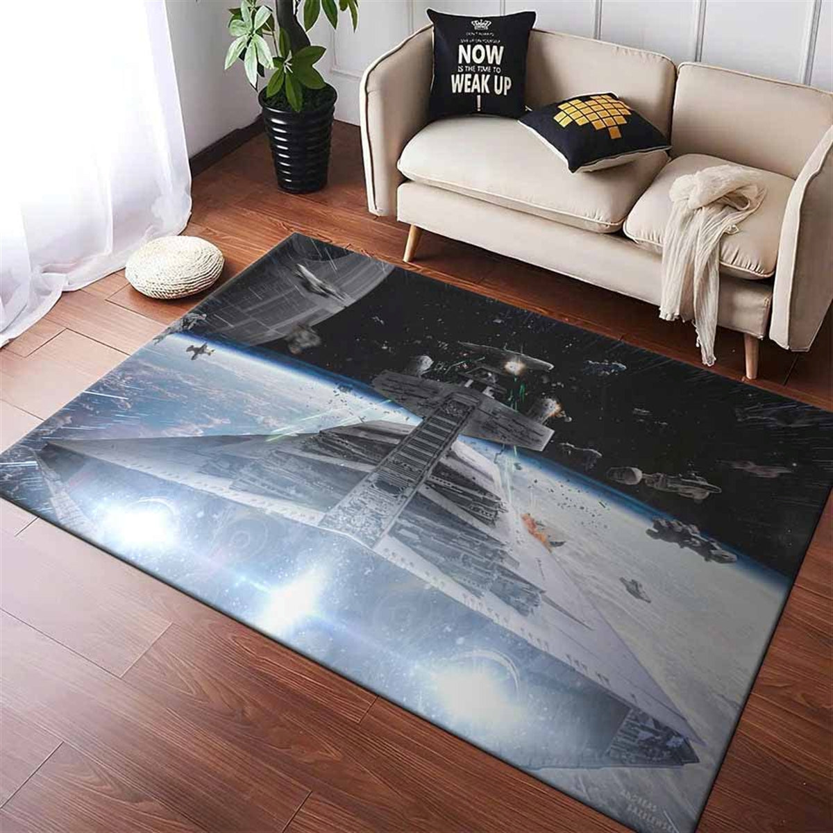Devastator Ship Star Wars Teppich