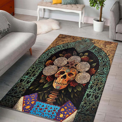 Dia De Muertos Madonna Hm040914m Teppich 3