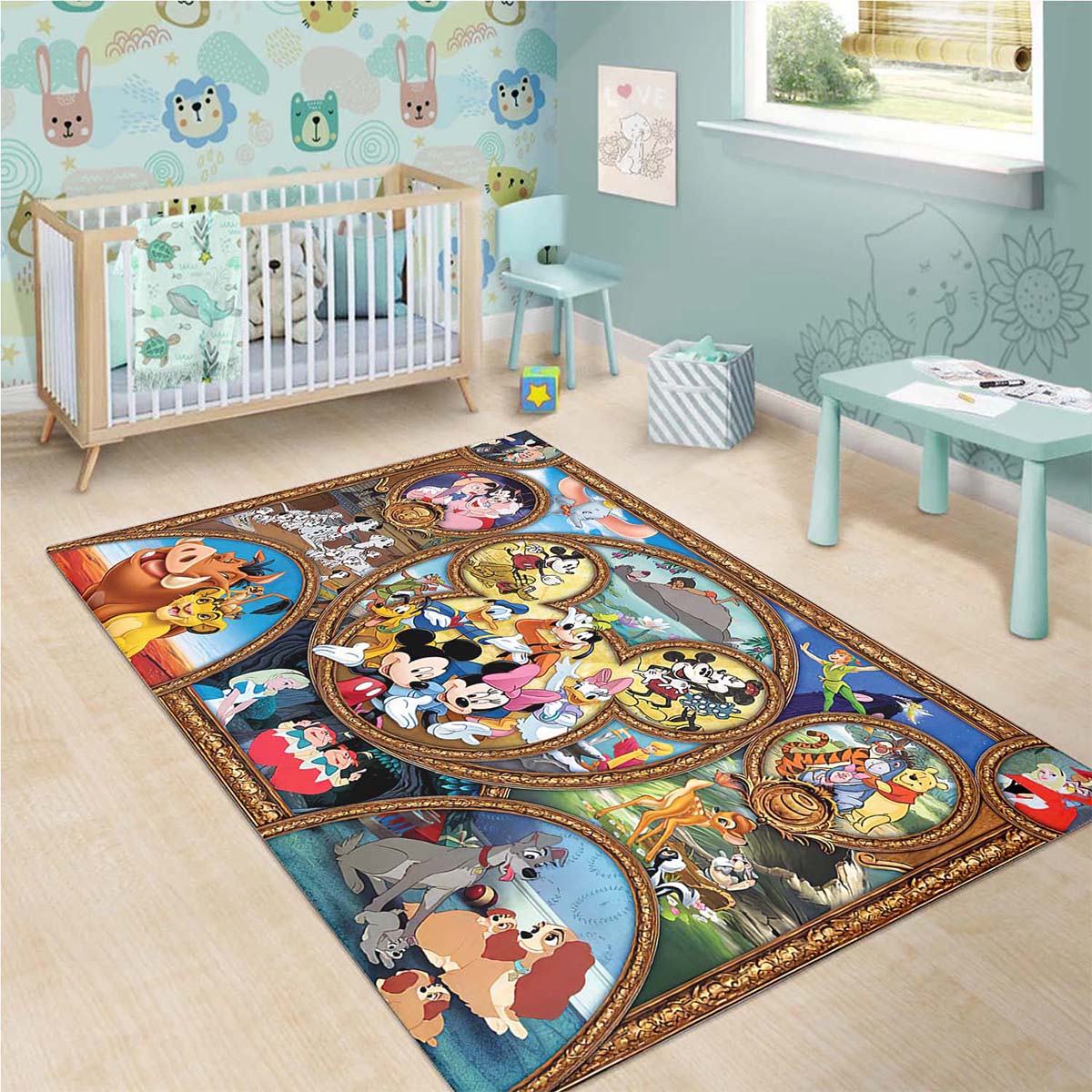 Disney Characters De12487 Teppich 3
