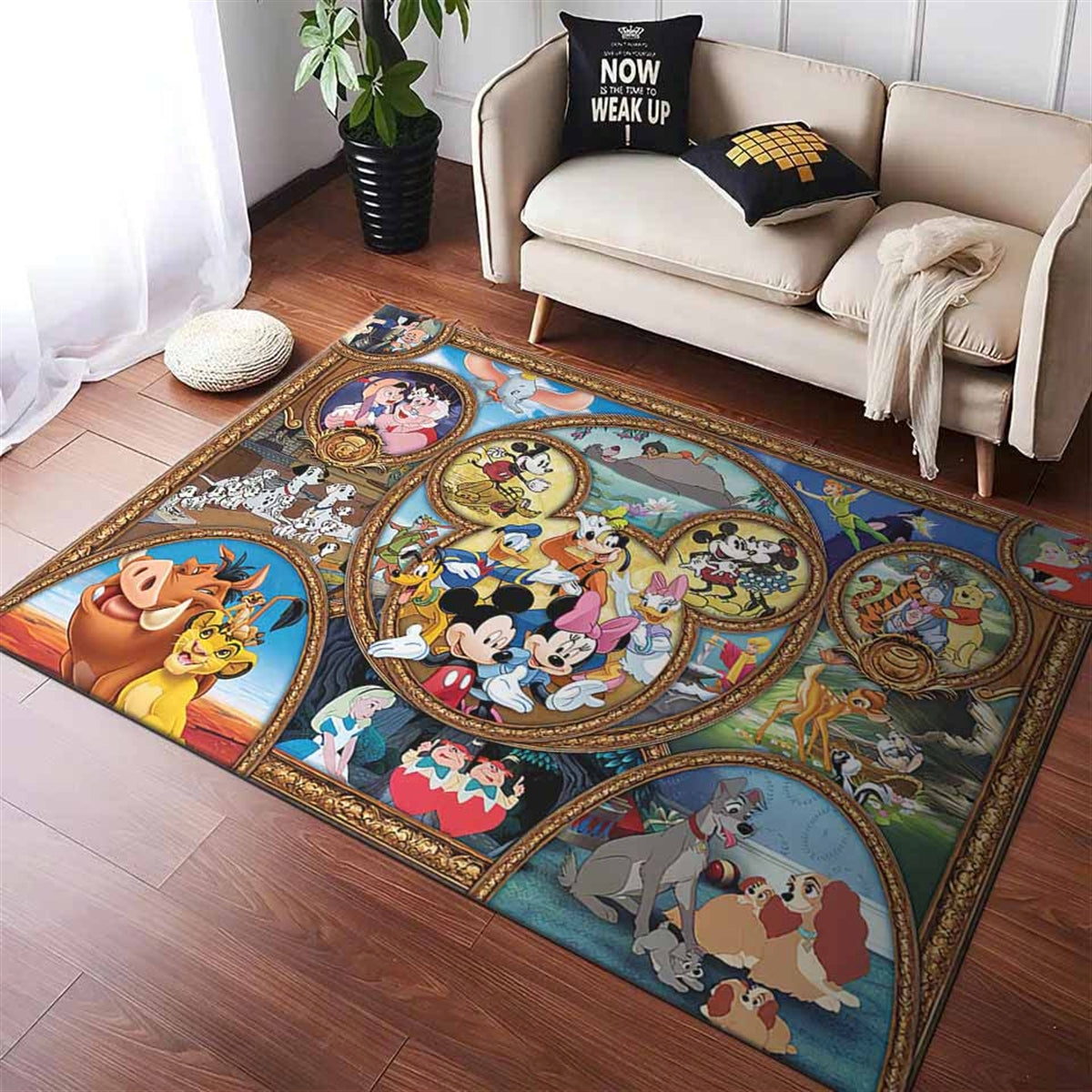 Disney Characters De12487 Teppich