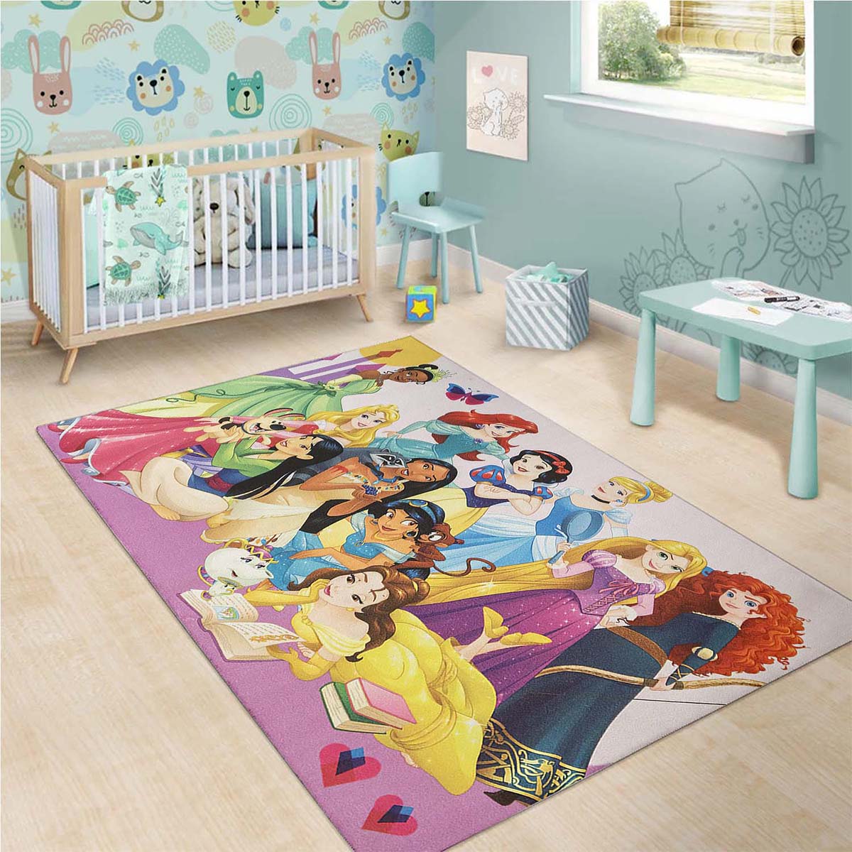 Disney Princess Family De1933 Teppich 3