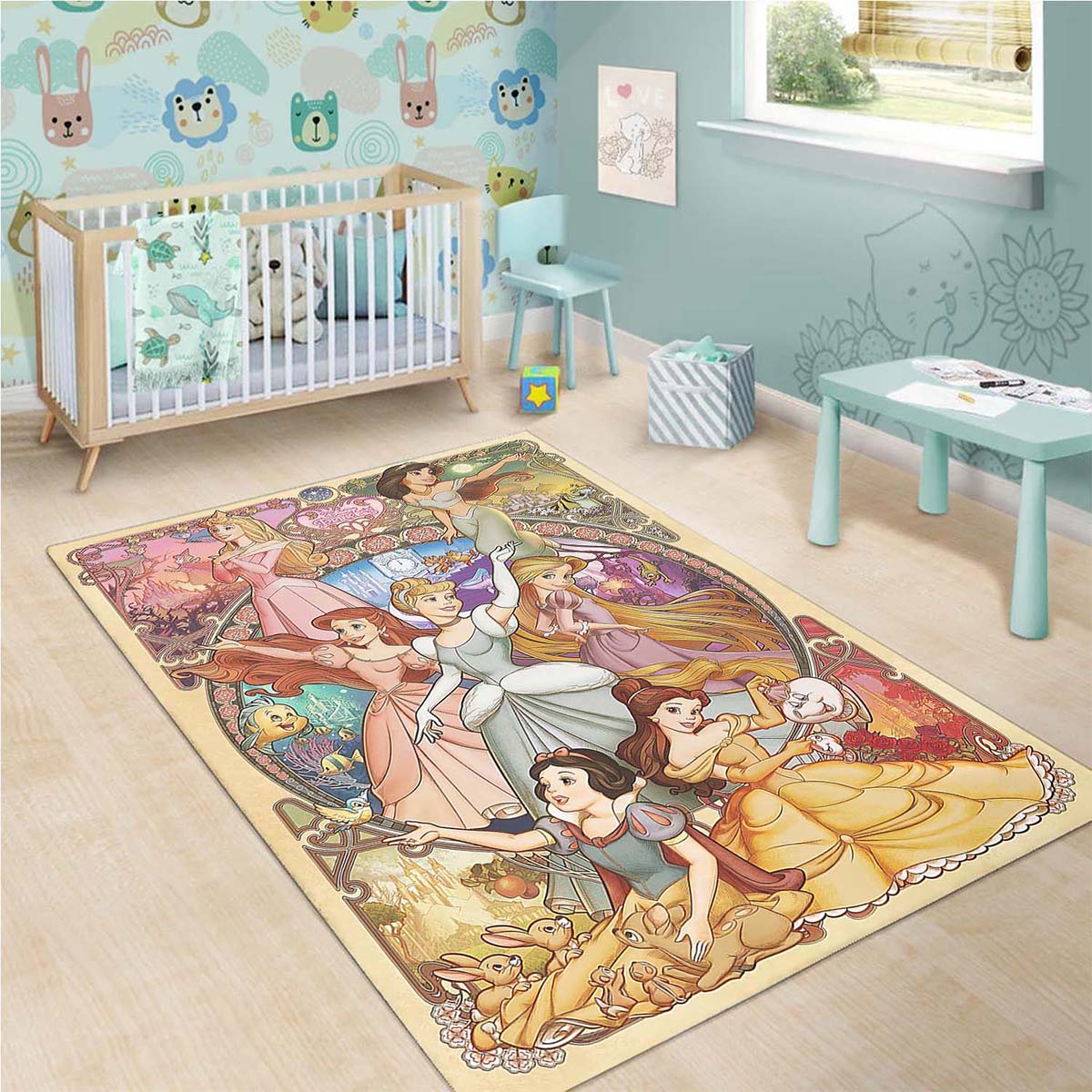 Disney Princess Haus Dekoration Teppich 3