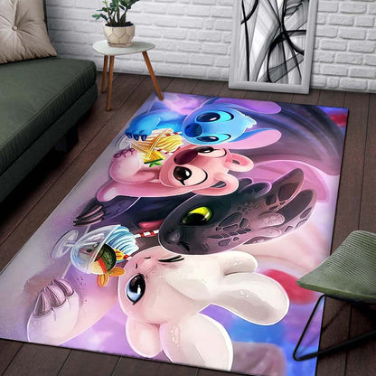 Disney Stitch Family Teppich 2