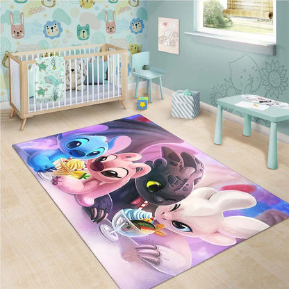 Disney Stitch Family Teppich 3
