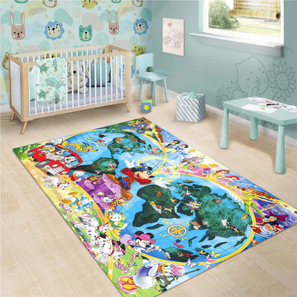 Disney World Map 19121121 Teppich 3