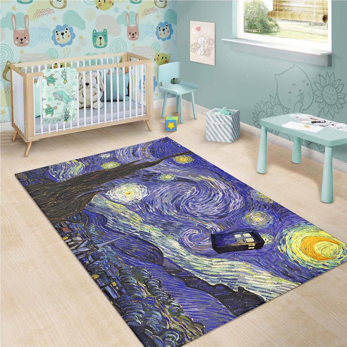 Doctor Who Starry Night Teppich