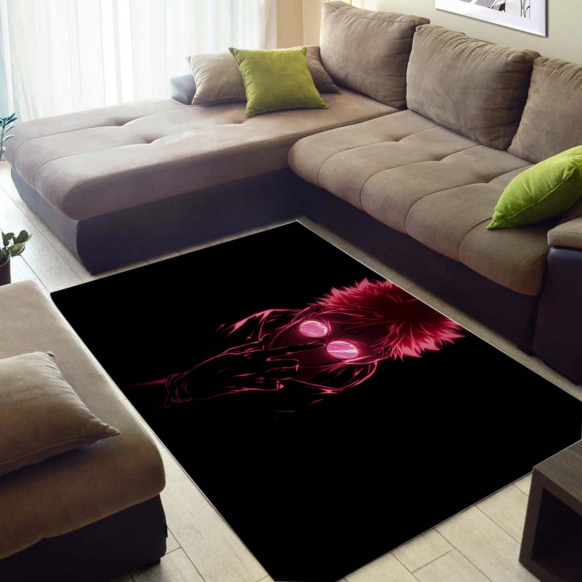 Dope Sukuna Pink Teppich 3