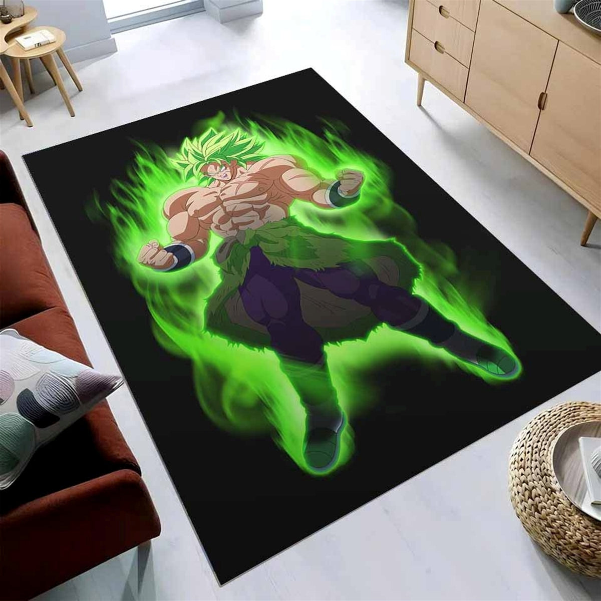 Dragon Ball Broly Super Legendary Saiyan Teppich