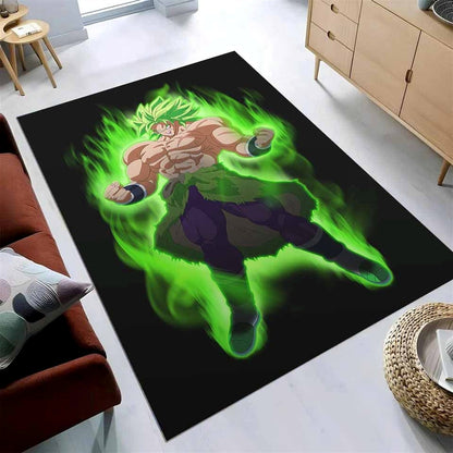 Dragon Ball Broly Super Legendary Saiyan Teppich