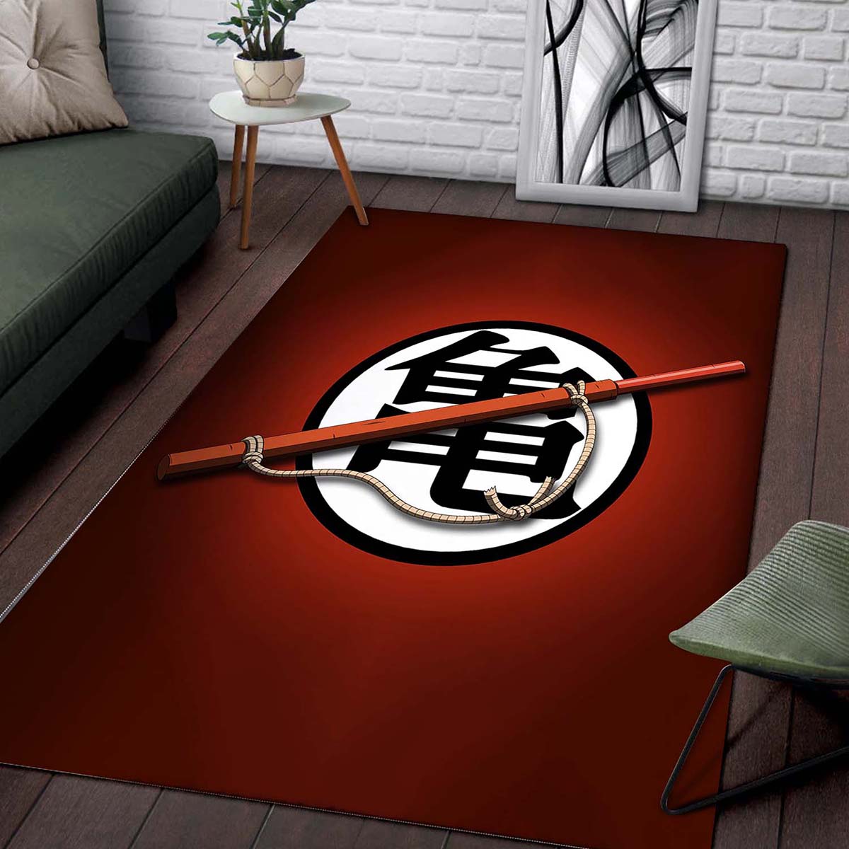 Dragon Ball Kame Logo Teppich 2