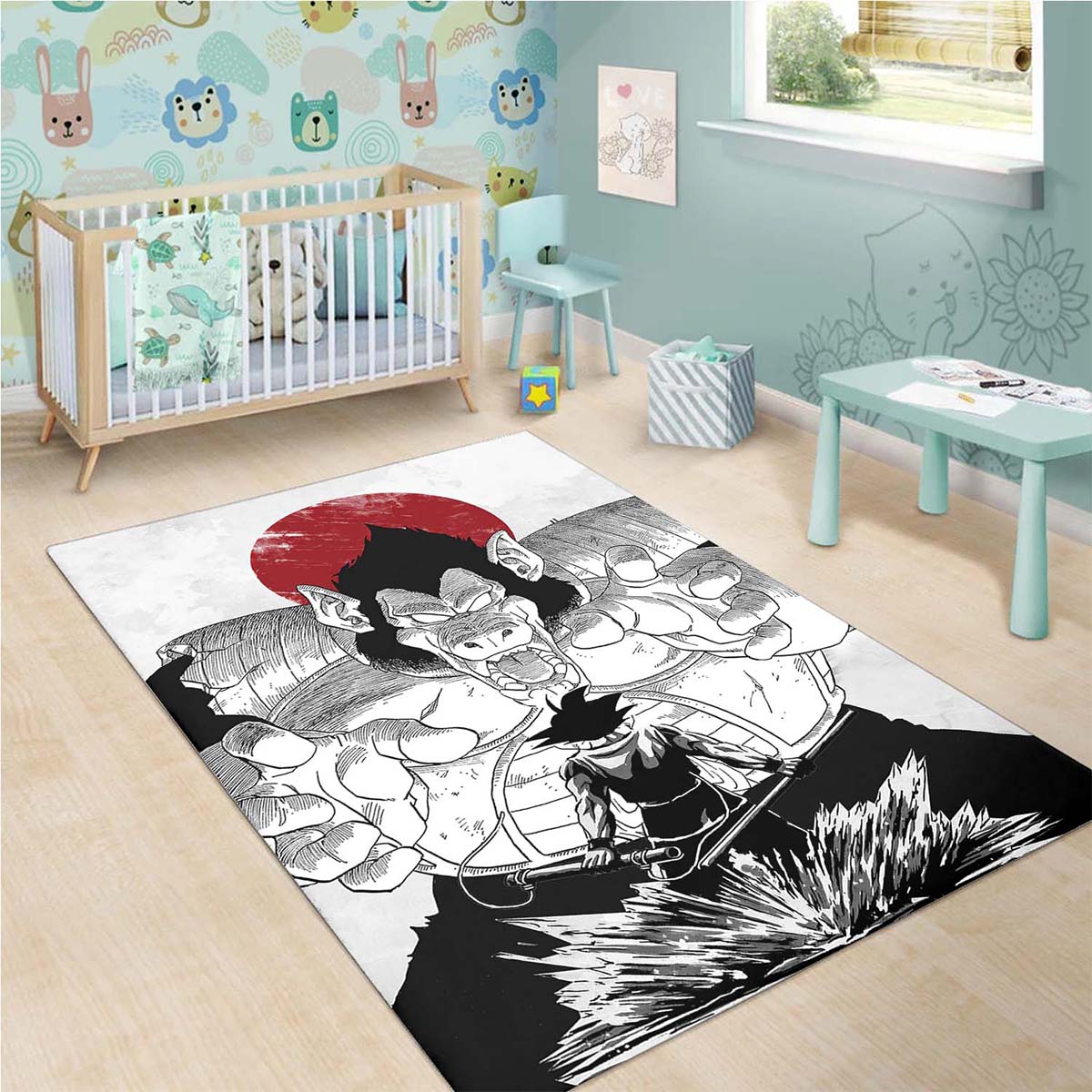 Dragon Ball Z Vegeta Contre Goku 02 Teppich 3