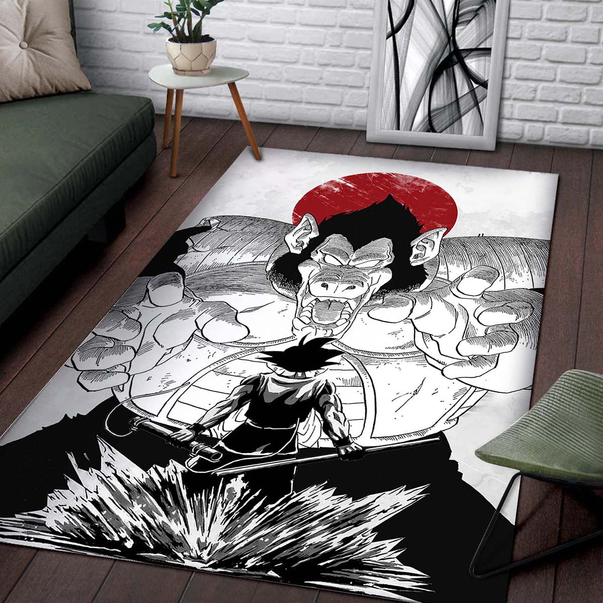 Dragon Ball Z Vegeta Contre Goku 02 Teppich 2