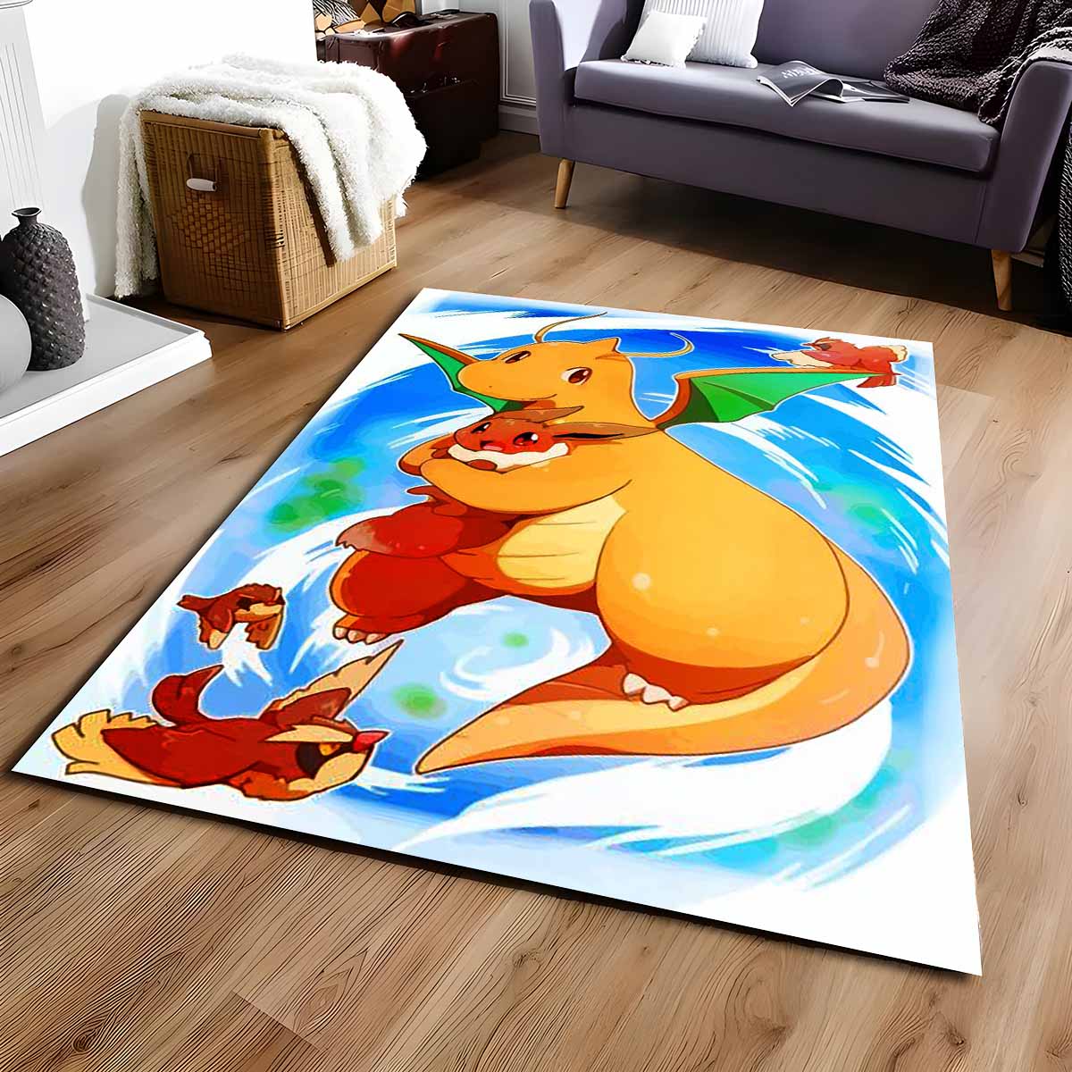 Dragoran Pokmon Dragonite Pokemon 5 Teppich