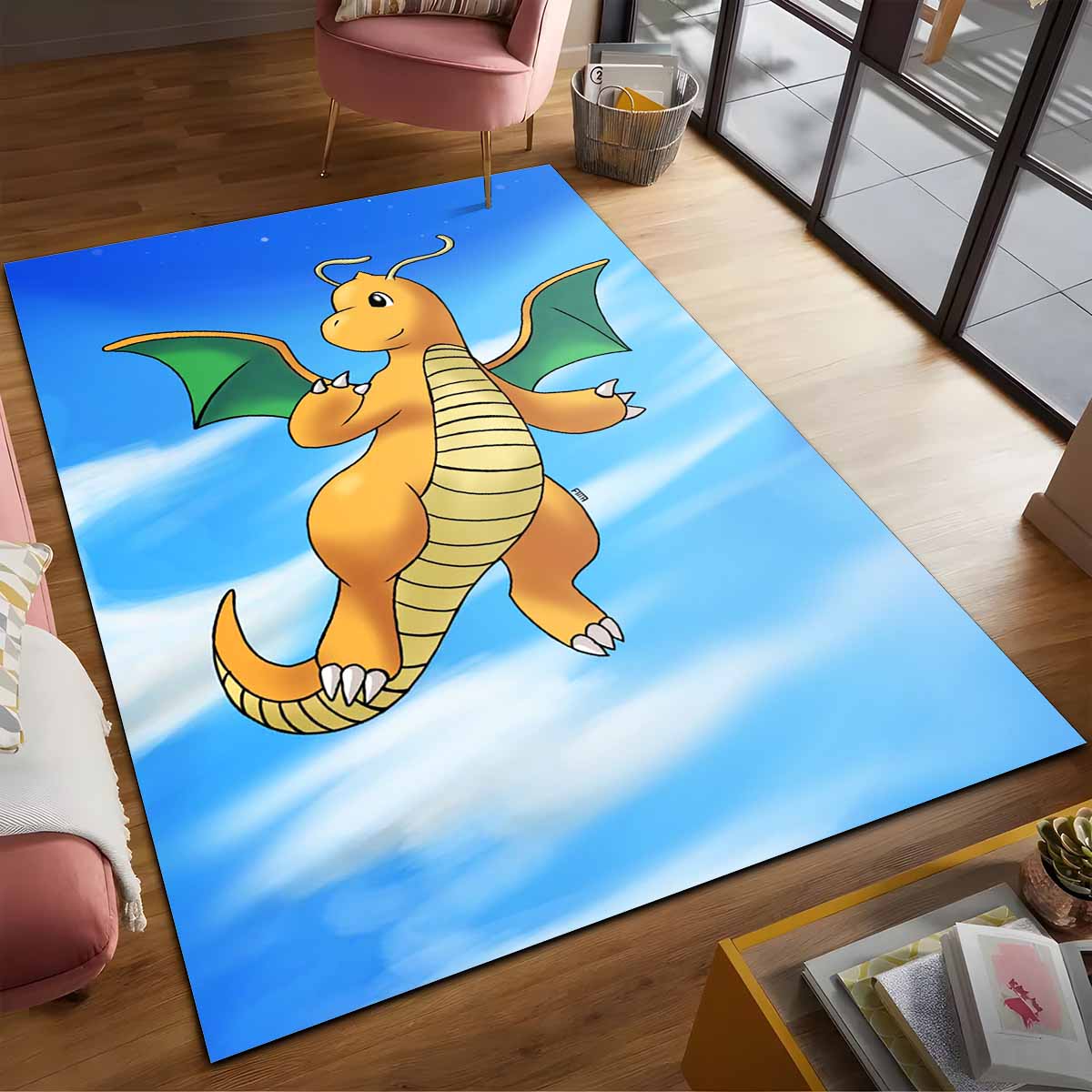 Dragoran Pokmon Dragonite Pokemon 7 Teppich 2