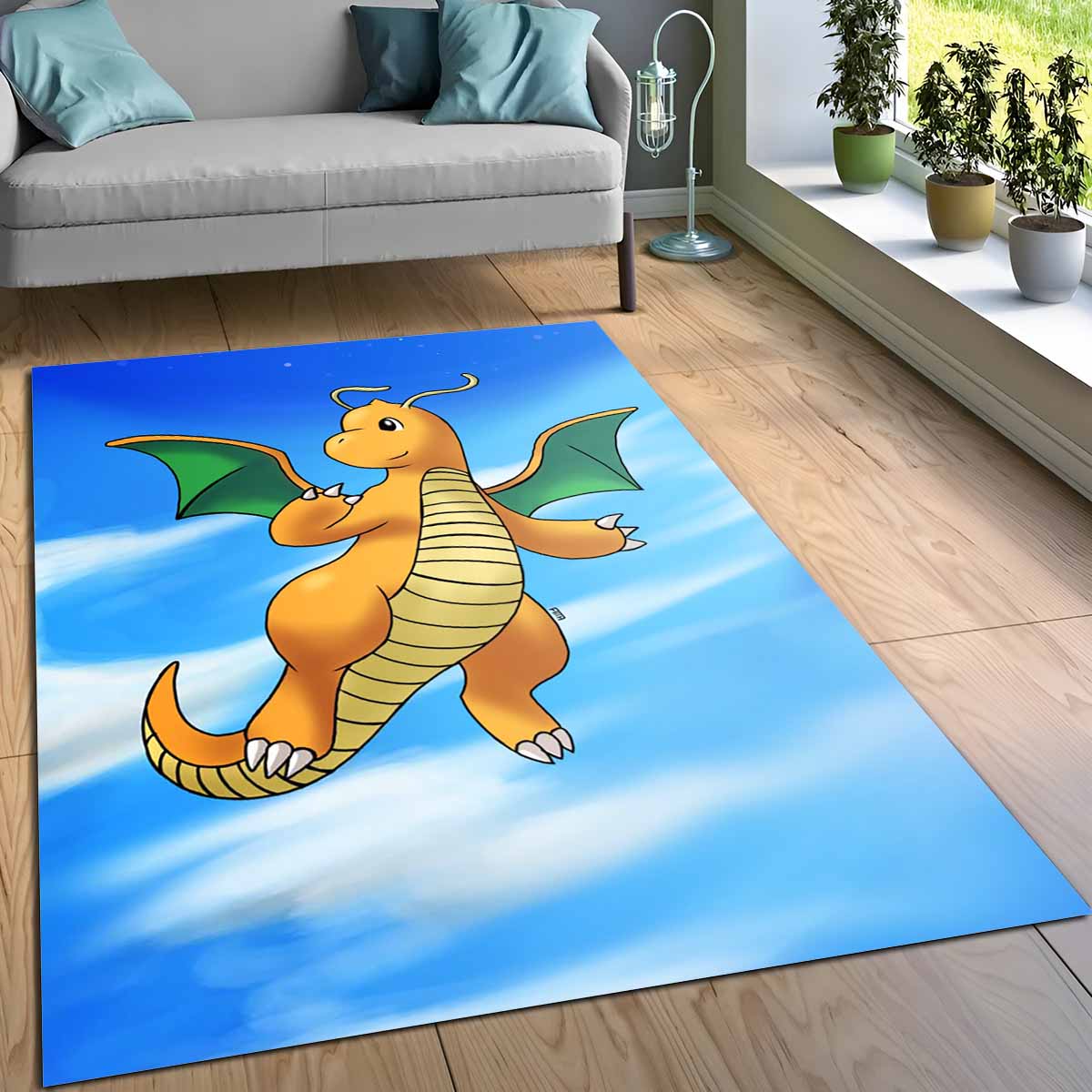 Dragoran Pokmon Dragonite Pokemon 7 Teppich 3