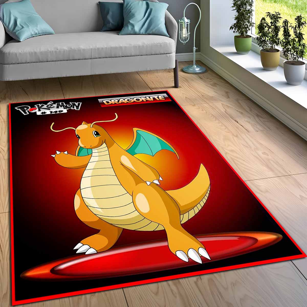 Dragoran Pokmon Dragonite Pokemon 8 Teppich 3