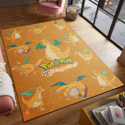Dragoran Pokmon Dragonite Pokemon Teppich 2