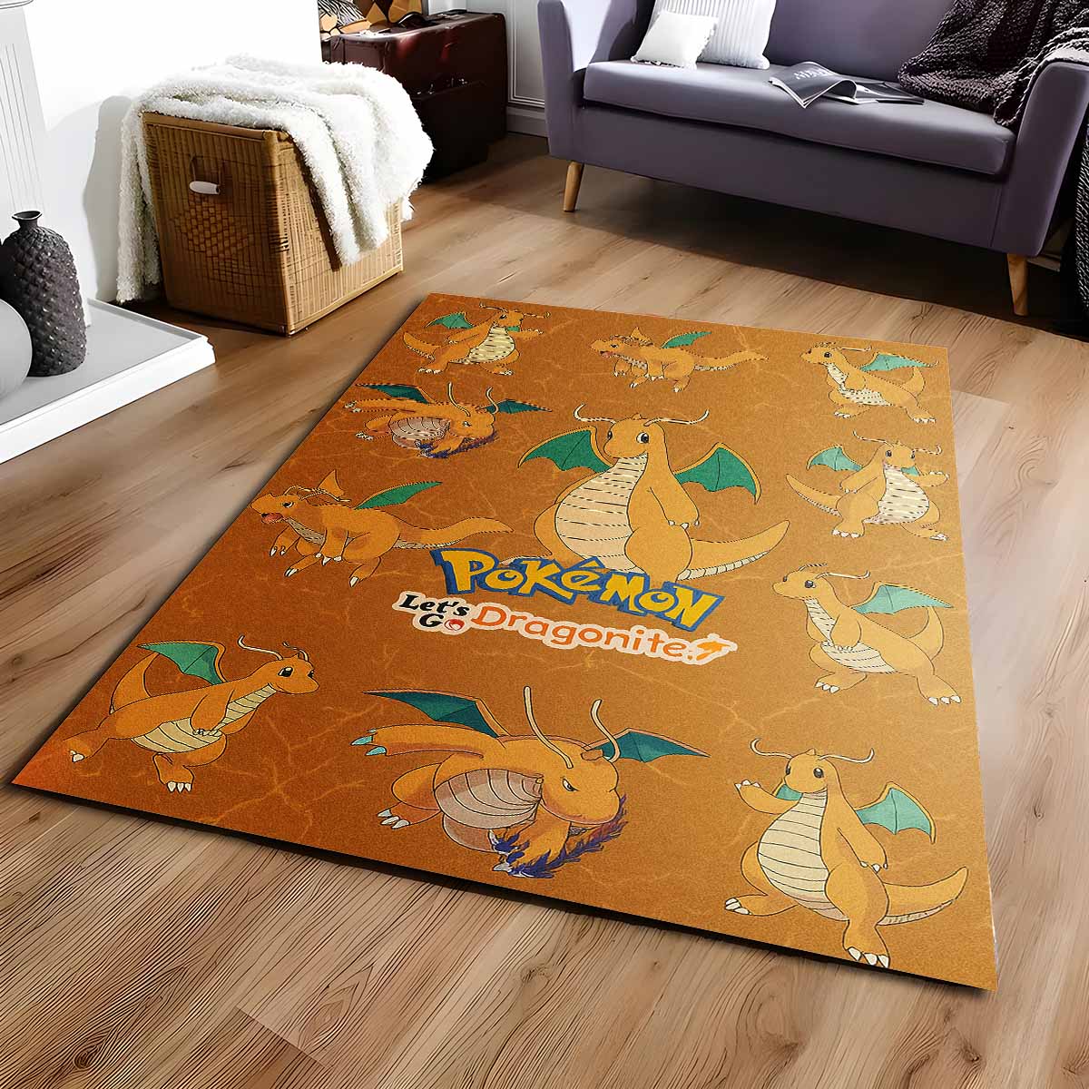 Dragoran Pokmon Dragonite Pokemon Teppich