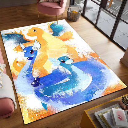 Dratini Dragonir Dragoran Pokmon Dratini Dragonair Dragonite Pokemon Teppich 2