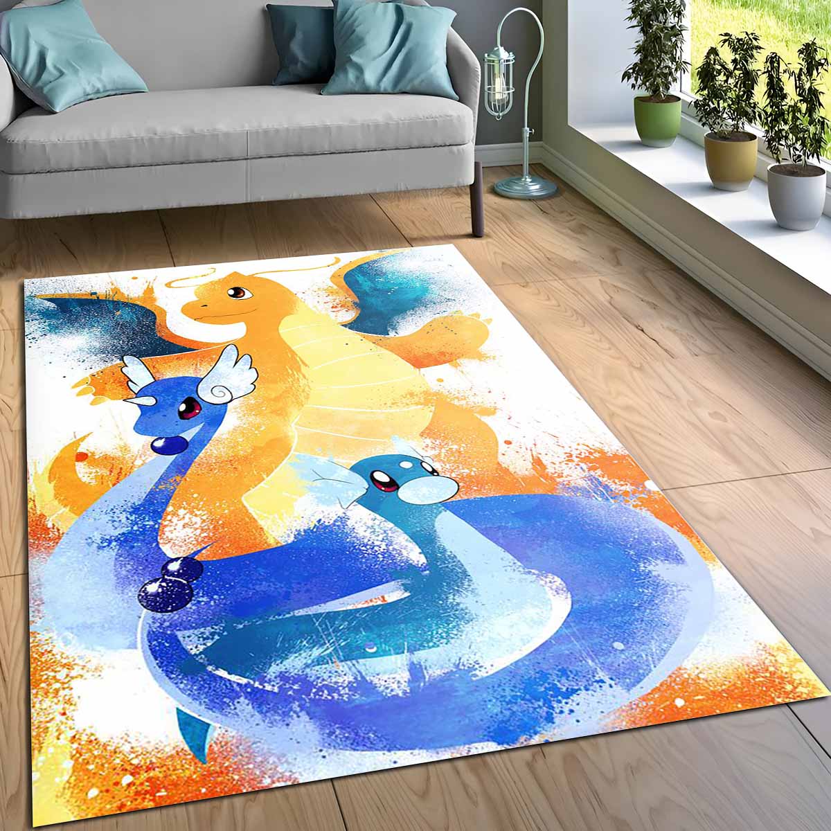 Dratini Dragonir Dragoran Pokmon Dratini Dragonair Dragonite Pokemon Teppich 3