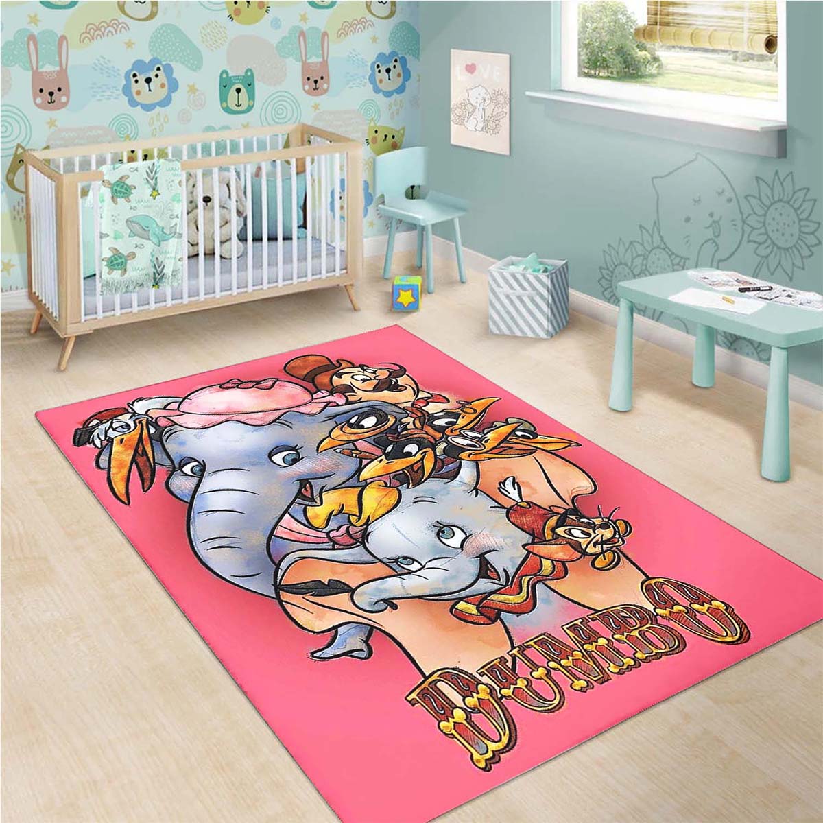 Dumbo And Friend Teppich 3