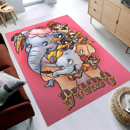 Dumbo And Friend Teppich