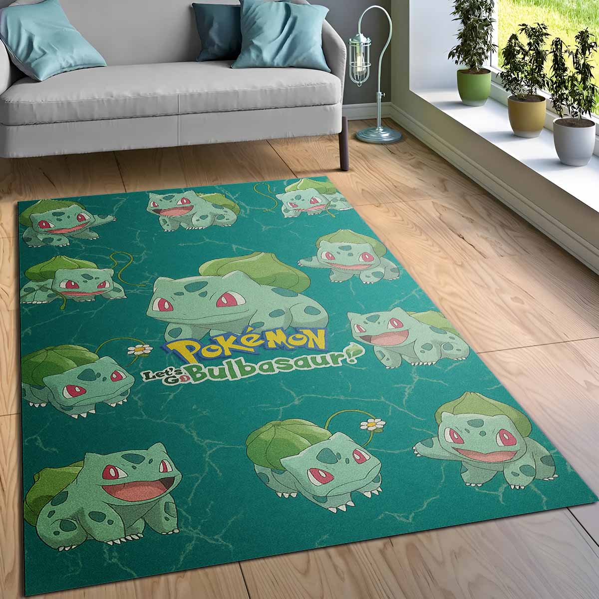 Bisasam Pokémon - Bulbasaur Pokemon 2 Teppich 3