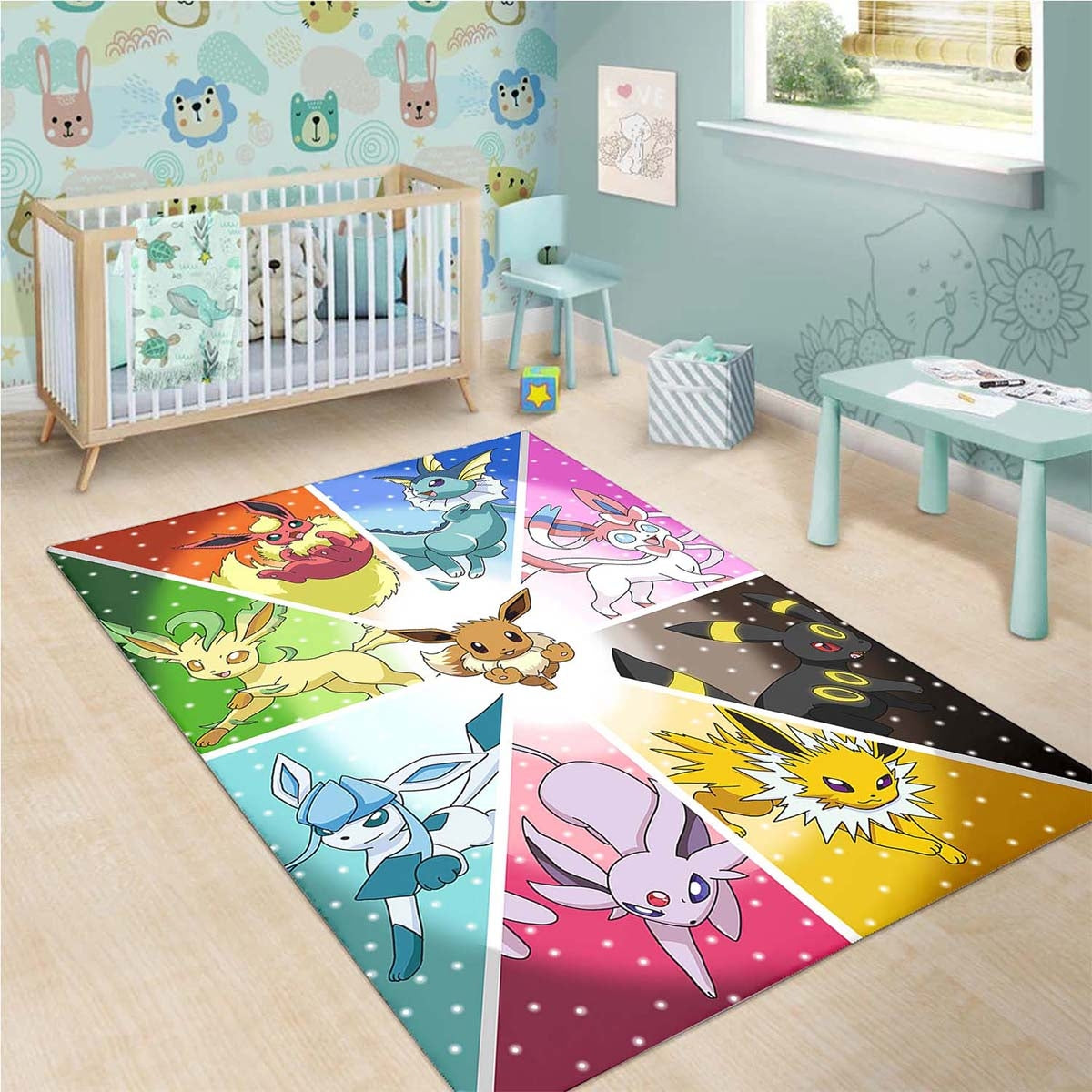 Eevee Pokemon Teppich