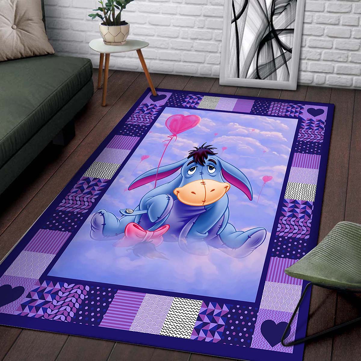 Eeyore Verlieben Winnie The Pooh Teppich 2